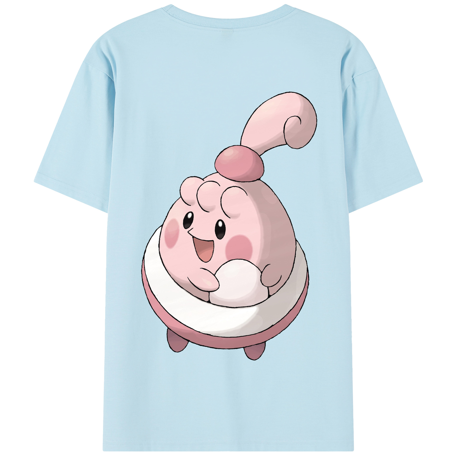 （画像用） ポケットモンスター Pokémon 綿100％半袖Tシャツ（背面プリント）